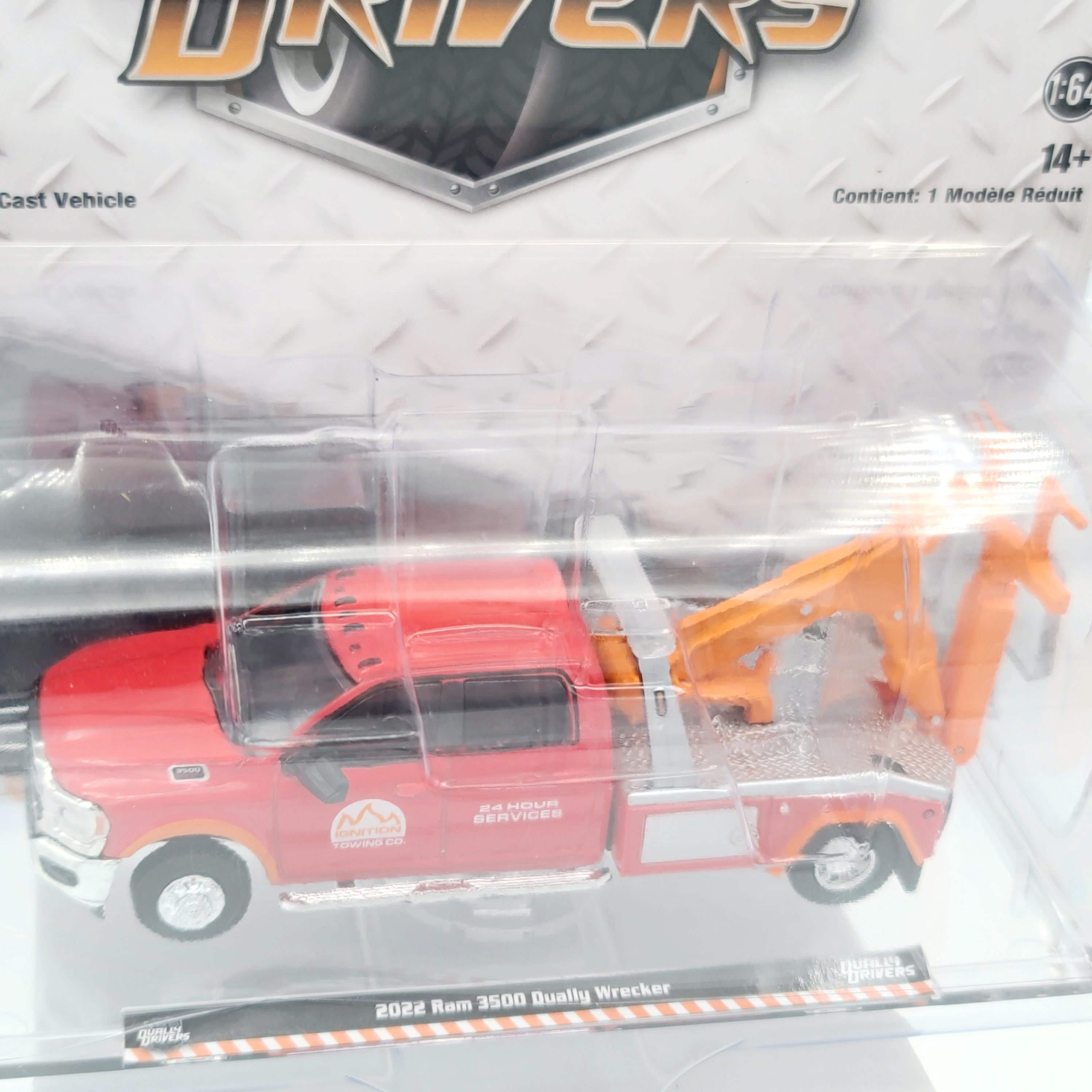 Greenlight '22 Ram 3500 Dually Wrecker Truck - 1:64 (2025 Dually Drivers Series 16)